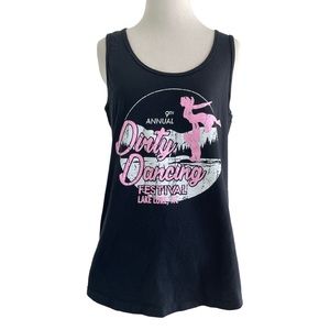 Dirty Dancing Tank Top Annual Festival Black Pink 2018 Ladies large